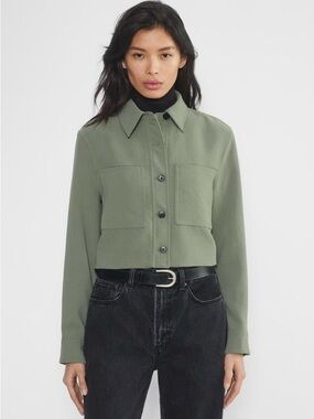 Aritzia Wilfred Little Cropped Jacket - Crepett